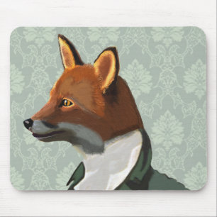 Dandy Fox Portrait 2 Mousepad