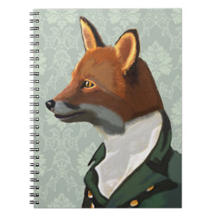 Dandy Fox Portrait 2 Notizblock