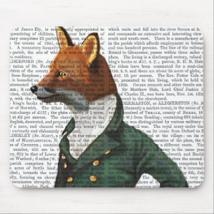 Dandy Fox Portrait Mousepad