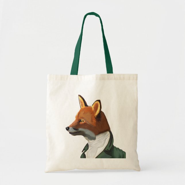 Dandy Fox Portrait Tragetasche (Vorne)