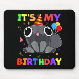 Dandys Pebble Geburtstagsdekoration Welt für Kinde Mousepad
