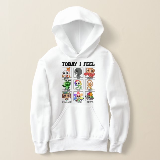 Dandy's World Charaktere | Spielzeug Hoodie (Ablage )