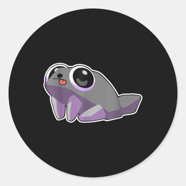 Dandys World Pebble - Birthday Kids Pebble Dandys Runder Aufkleber (Vorderseite)