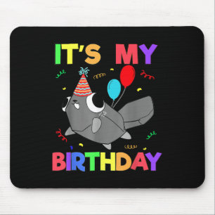 Dandys World Pebble Geburtstagsdekoration für Kind Mousepad