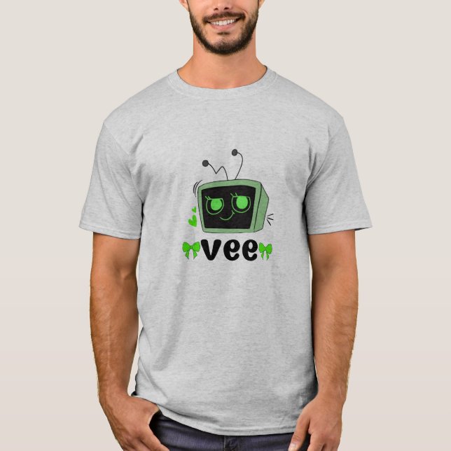Dandy's World Vee Costume - Fun Character T-Shirt (Vorderseite)
