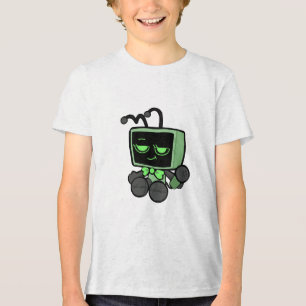 Dandy's World Vee Kostüm – Lustiges Charakter T-Sh Tri-Blend Shirt