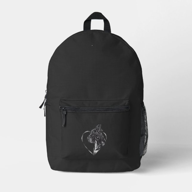 Däne  bedruckter rucksack (Vorderseite)