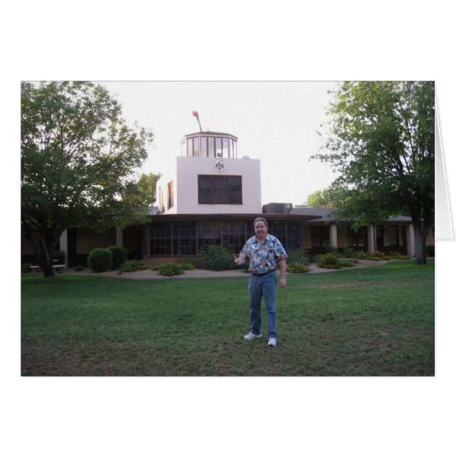 Däne stellt Kontrollen-Turm dar (Vorderseite (Horizontal))