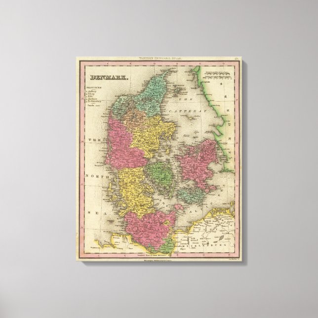 Dänemark 10 leinwanddruck (Vorderseite)