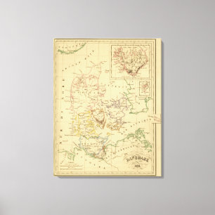 Dänemark 11 leinwanddruck