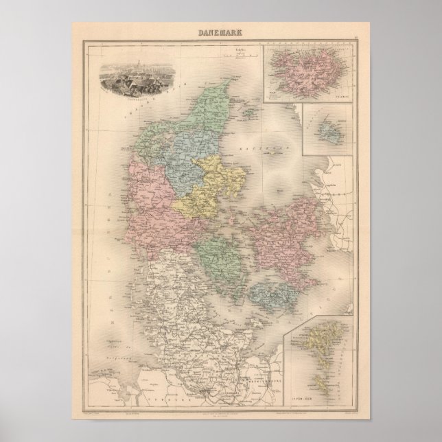 Dänemark 2 poster (Vorne)