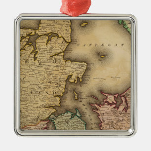 Dänemark 2 silbernes ornament