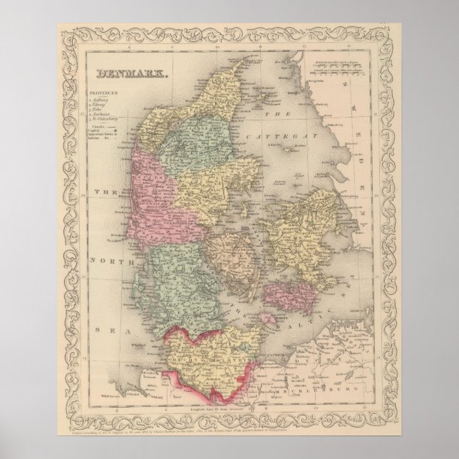 Dänemark 4 poster (Vorne)