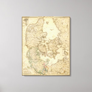 Dänemark 8 leinwanddruck