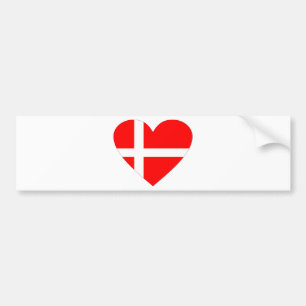 Dänemark Autoaufkleber