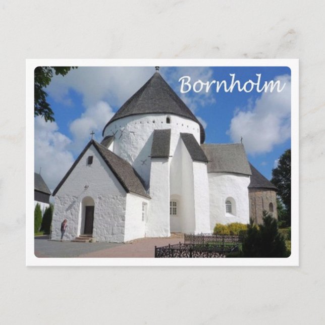 Dänemark - Bornholm - Postkarte (Vorderseite)