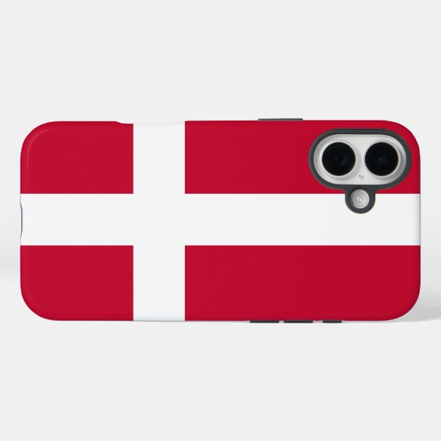 Dänemark Case-Mate iPhone Hülle (Rückseite (Horizontal))