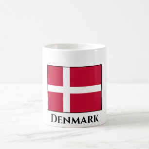 Dänemark (dänische Flagge) Kaffeetasse