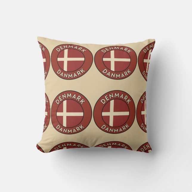 Dänemark Danmark  Kissen (Vorderseite)