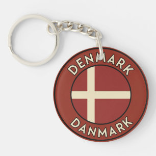 Dänemark Danmark Schlüsselanhänger