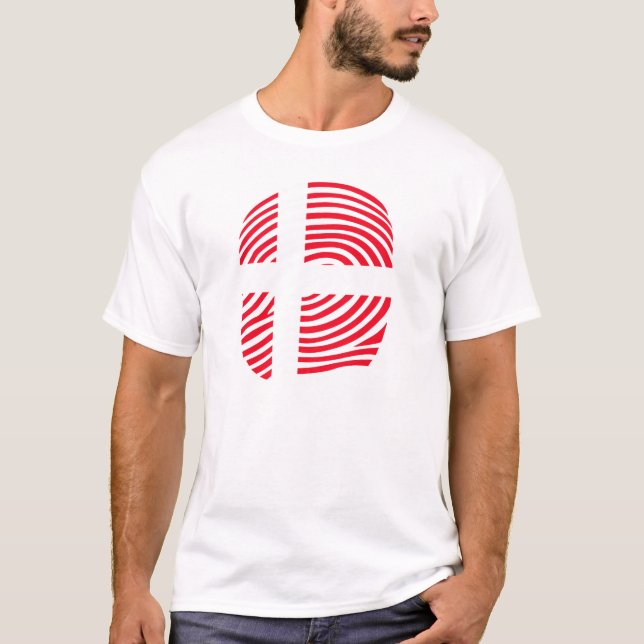 Dänemark DNA T-Shirt (Vorderseite)