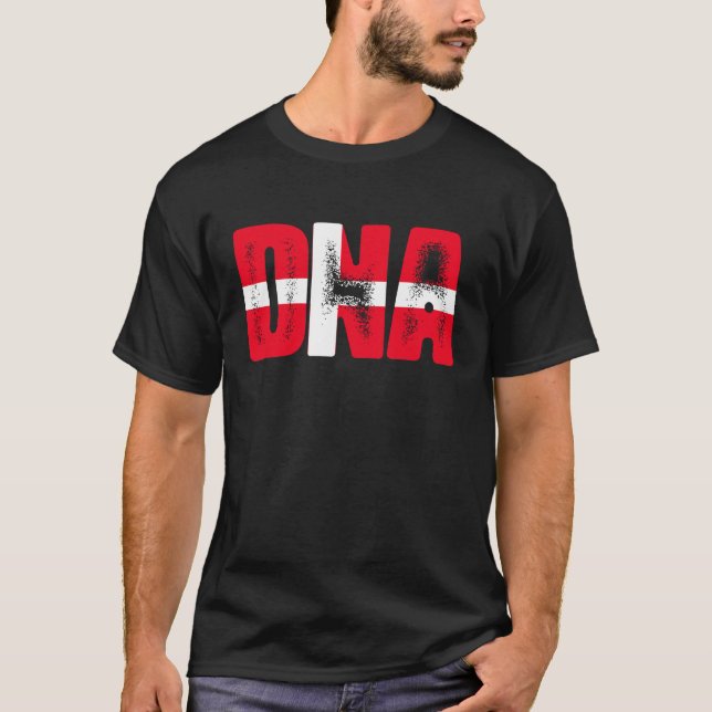 Dänemark DNA T-Shirt (Vorderseite)