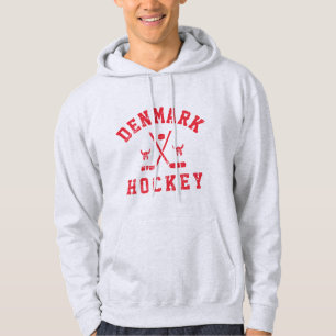 Dänemark Eishockey Hoodie