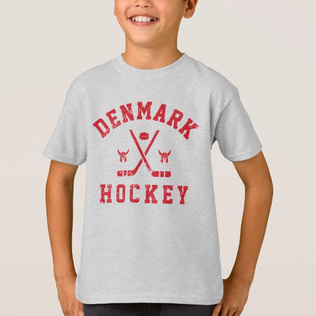 Dänemark Eishockey-T - Shirt (Vorderseite)
