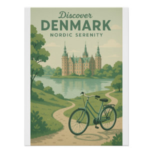 Dänemark entdecken - Nordische Ruhe Poster