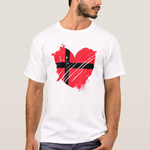 Dänemark Fahne I Liebe Dänemark Es befindet sich i T-Shirt