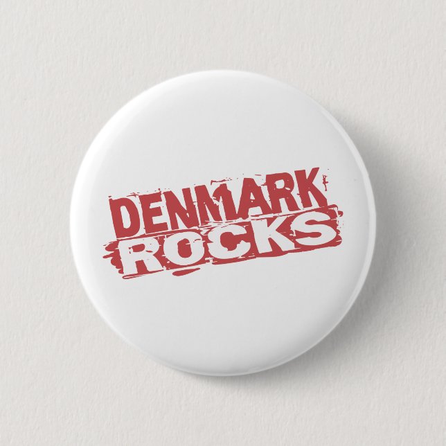 Dänemark-Felsen Button (Vorderseite)