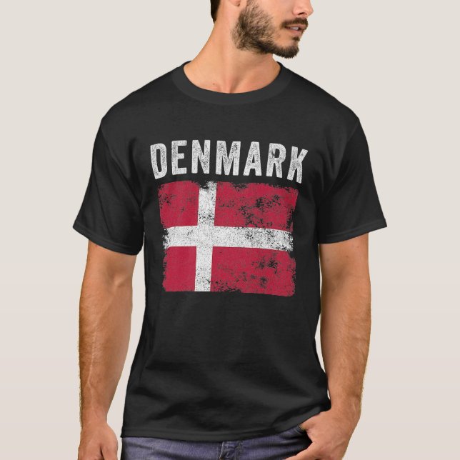 Dänemark Flag Not leidende Männer Frauen Kinder dä T-Shirt (Vorderseite)