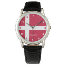 Dänemark Flag Watch