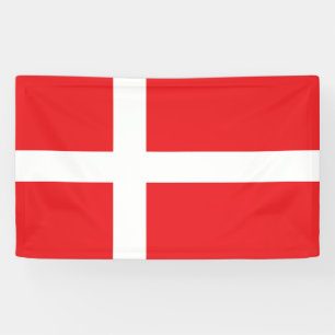 Dänemark Flagge Banner