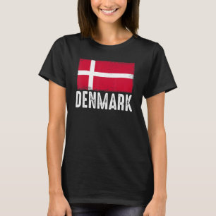 Dänemark Flagge Danish Soccer Team Football Soccer T-Shirt