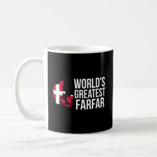 Dänemark-Flagge des Großvaters Farfar Kaffeetasse