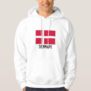 Dänemark-Flagge Hoodie