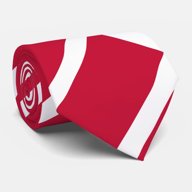 Dänemark Flagge Krawatte (Gerollt)