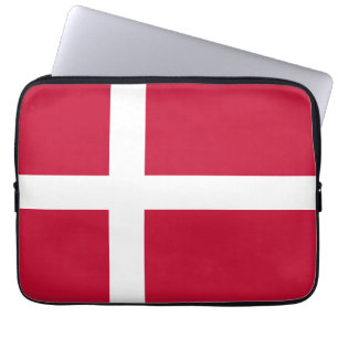 Dänemark-Flagge Laptopschutzhülle