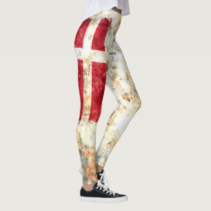 Dänemark-Flagge Leggings