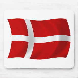 Dänemark-Flagge-Mauspad Mousepad