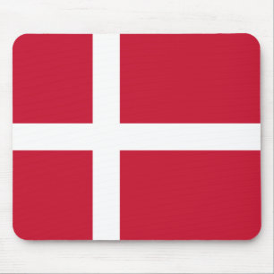 Dänemark Flagge Mousepad
