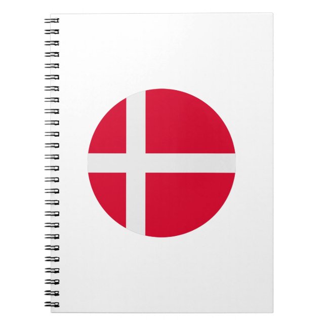 Dänemark Flagge Notizblock (Vorderseite)