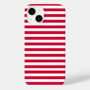 Dänemark Flagge Streifen Land Farbe Muster rot wei Case-Mate iPhone 14 Hülle