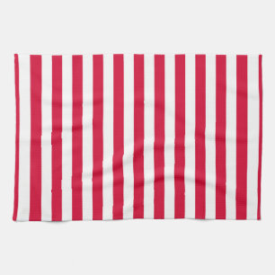 Dänemark Flagge Streifen Land Farbe Muster rot wei Geschirrtuch