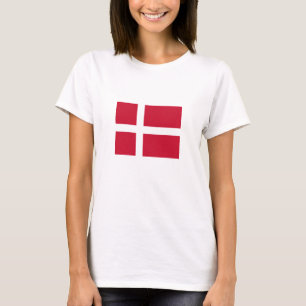 Dänemark Flagge T-Shirt