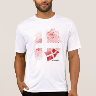 Dänemark-Flagge T-Shirt