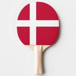 Dänemark-Flagge Tischtennis Schläger