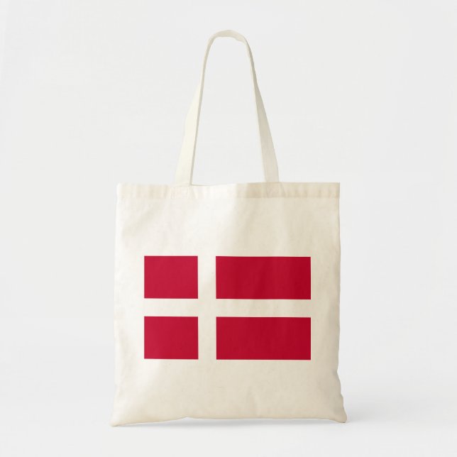 Dänemark Flagge Tragetasche (Vorne)