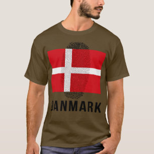 Dänemark Flaggen-DNA T-Shirt